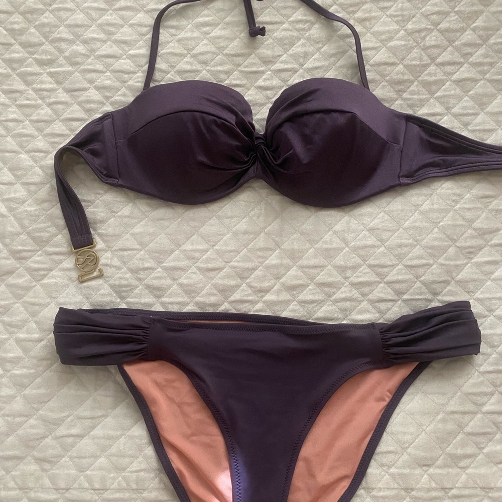 Victoria’s Secret Purple Bandeau Bikini